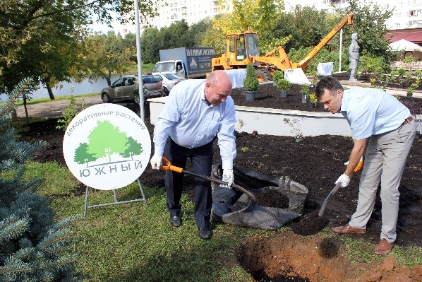 Администрация Чертаново учавствует в посадках